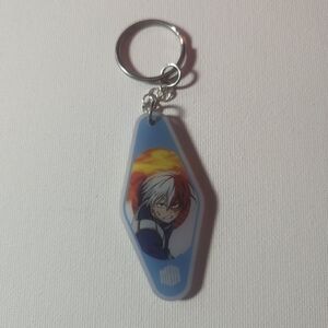 MHA (My Hero Academia) Shoto Todoroki Hotel Style Keychain